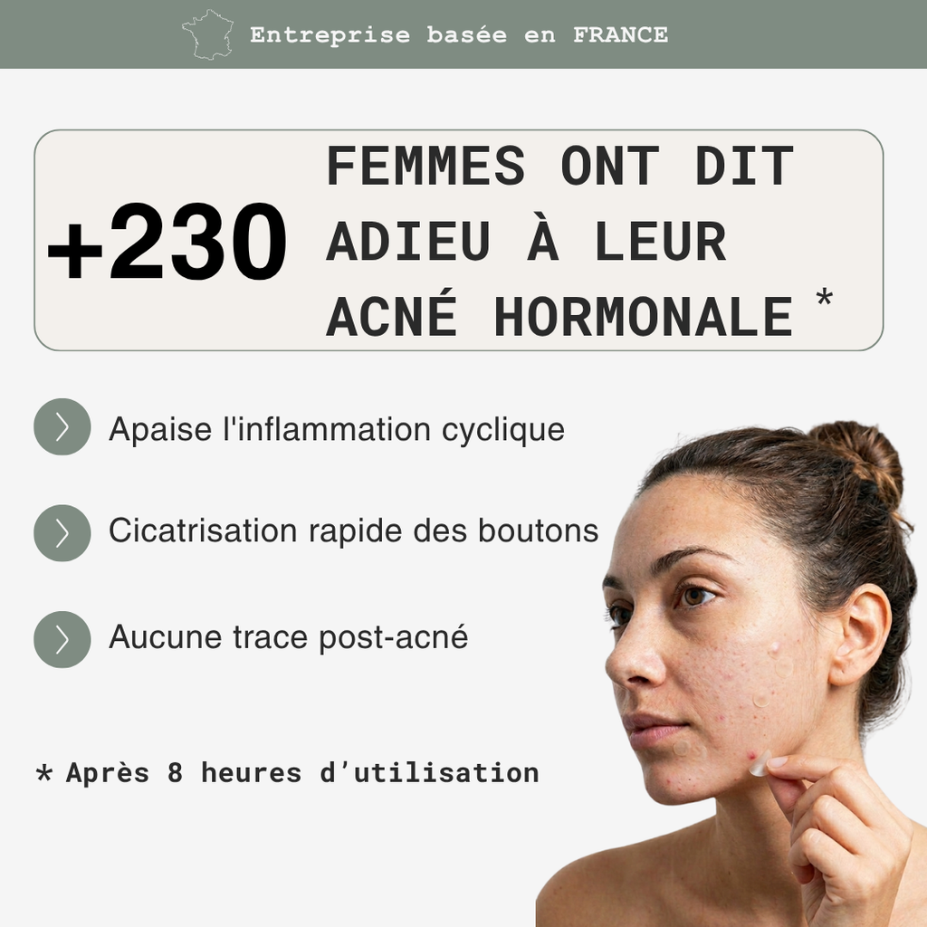 Soin Ciblé Acné Hormonale – Patchs Invisibles